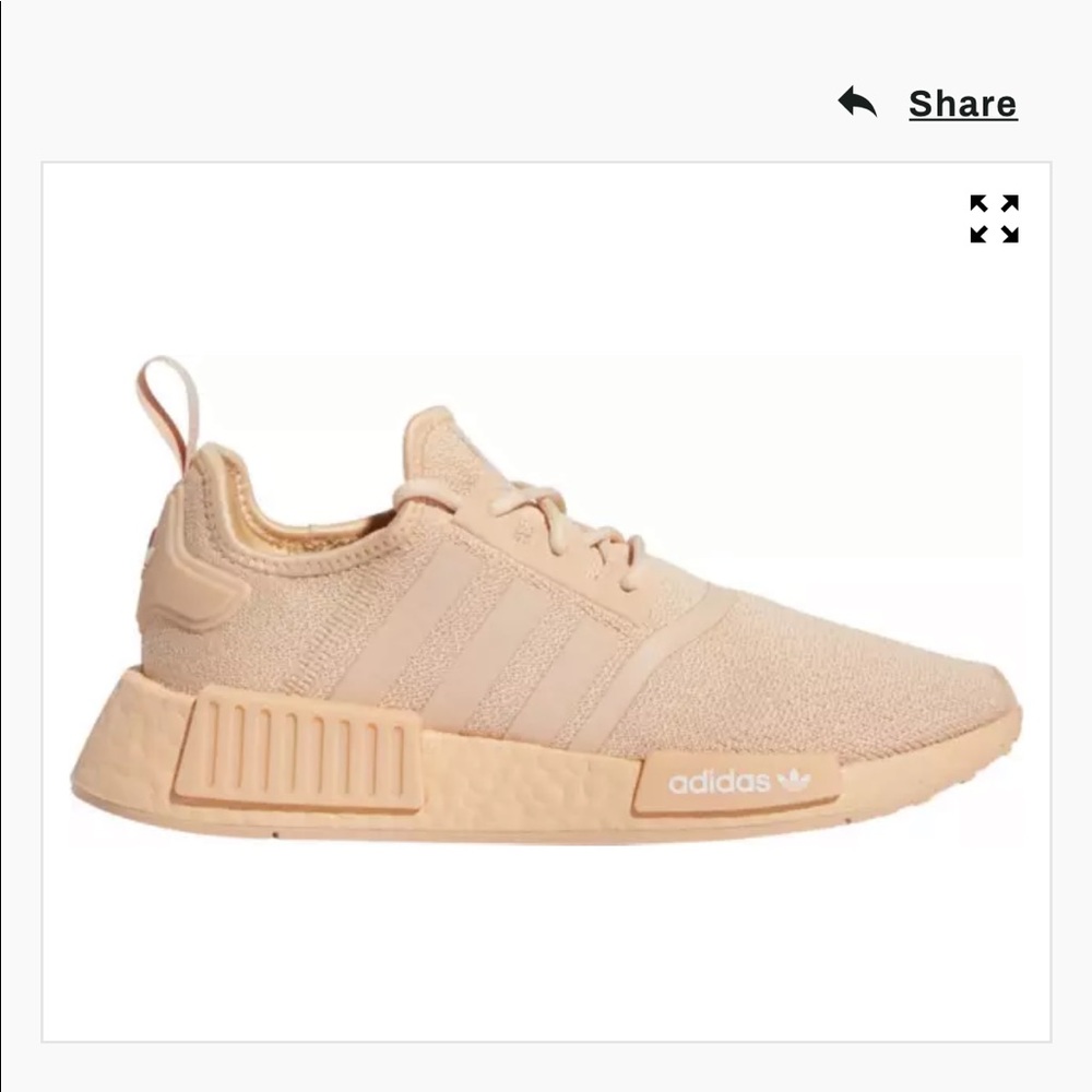 Adidas womens NMD R1 Sneakers in Ash Pearl
